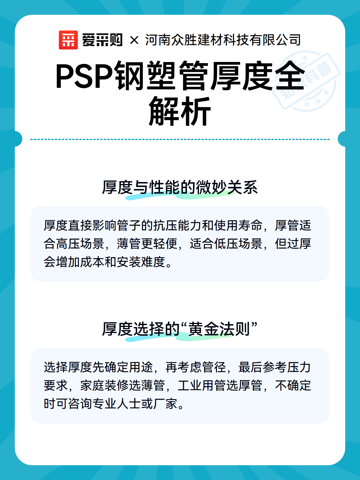 PSP钢塑管厚度全解析（图2）