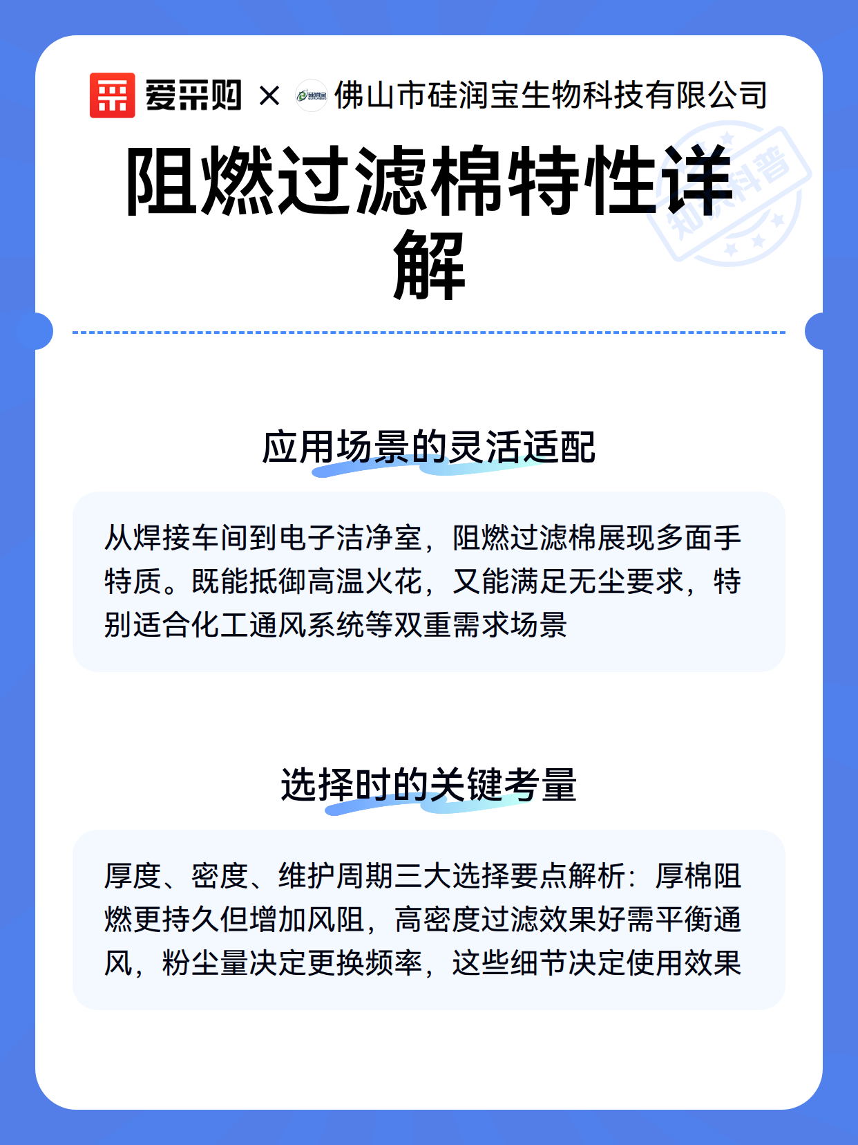阻燃过滤棉特性详解（图2）