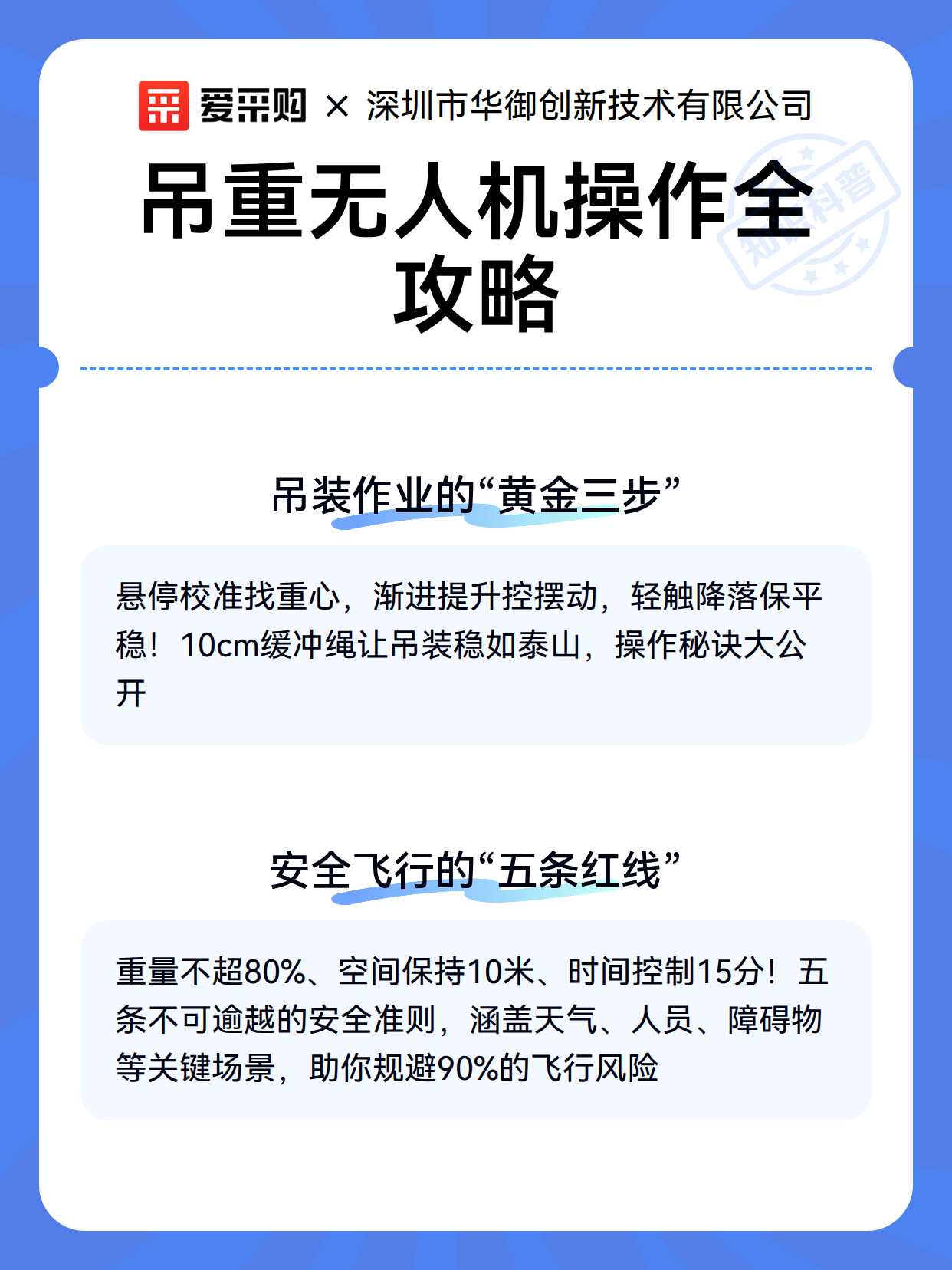 吊重无人机操作全攻略（图3）