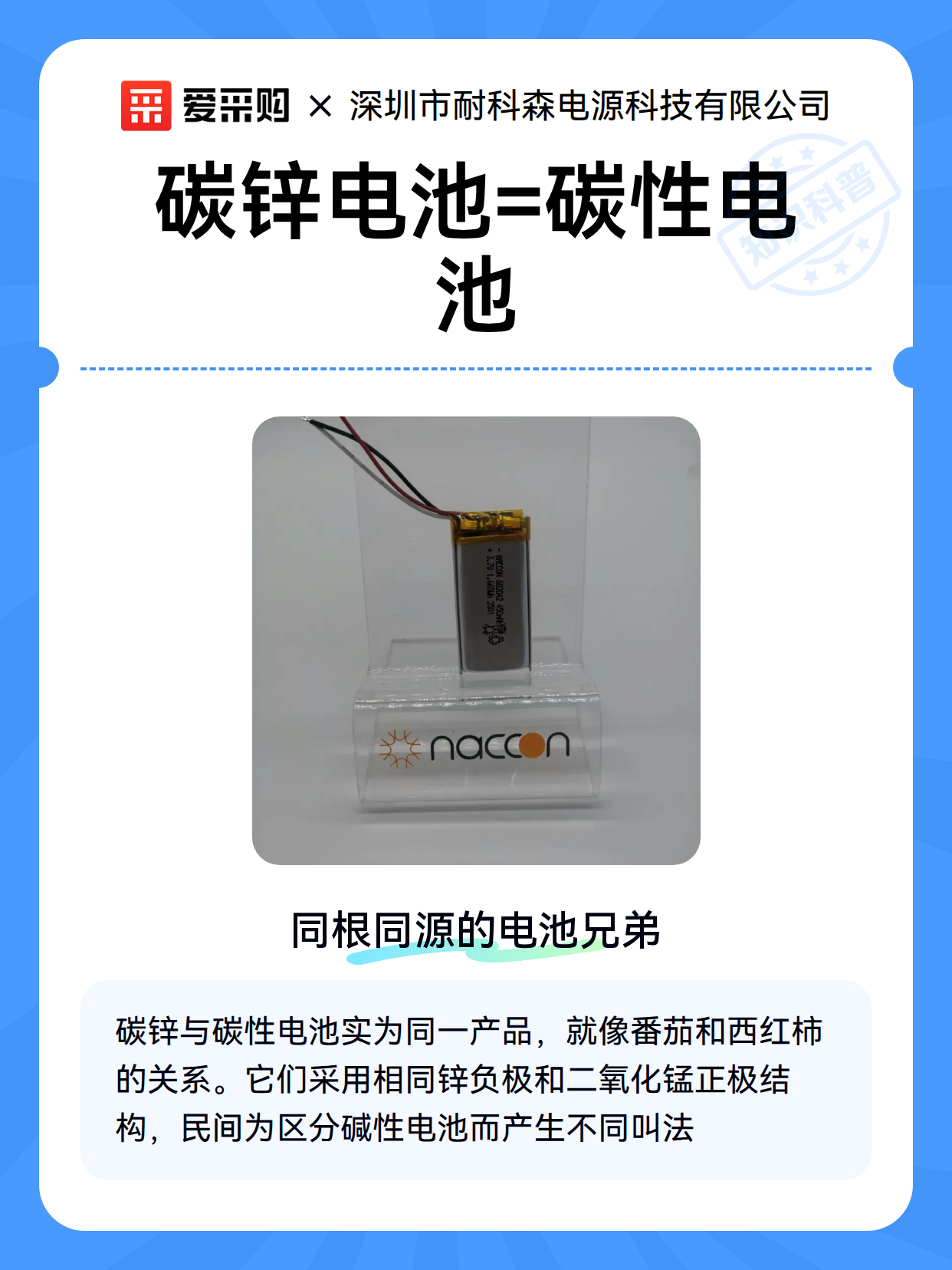 碳锌电池=碳性电池（图2）