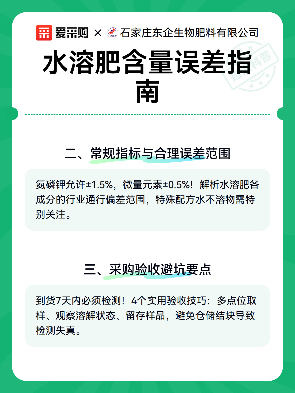 水溶肥含量误差指南（图3）