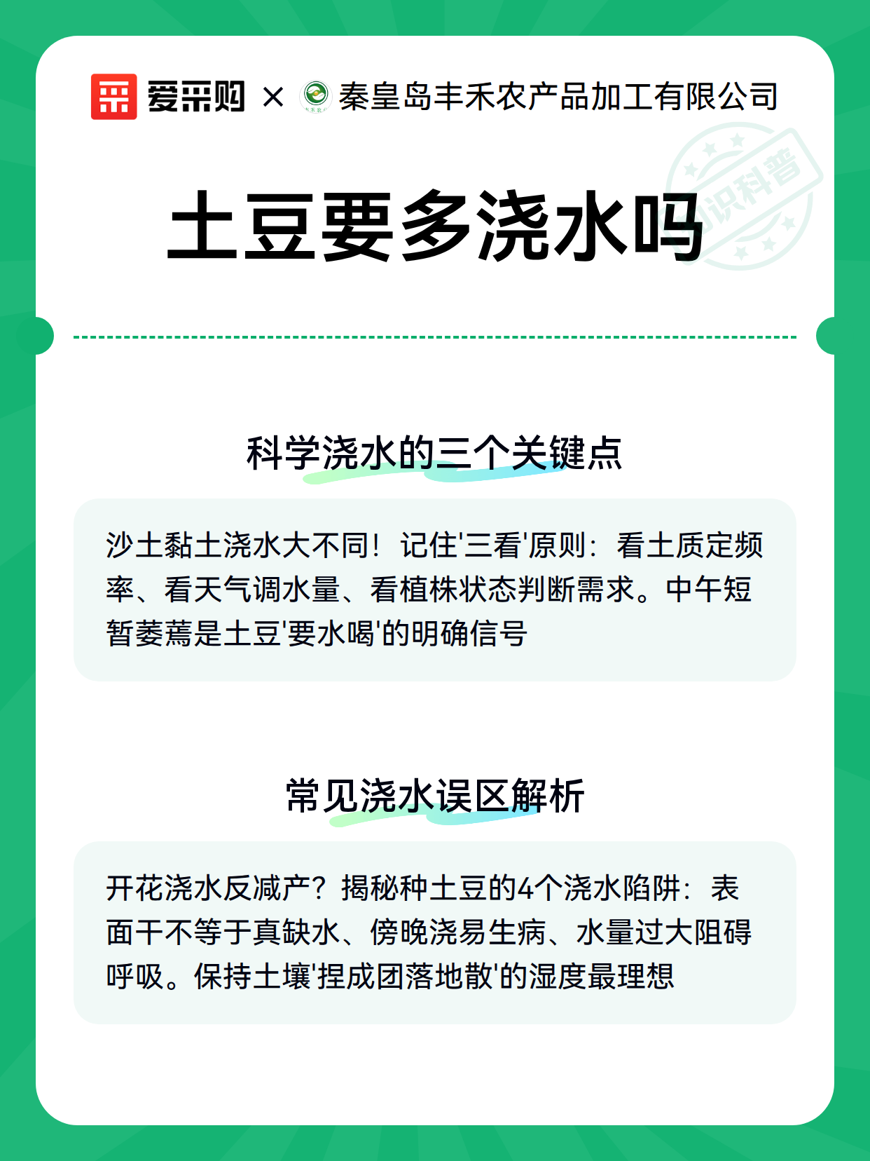 土豆要多浇水吗（图3）