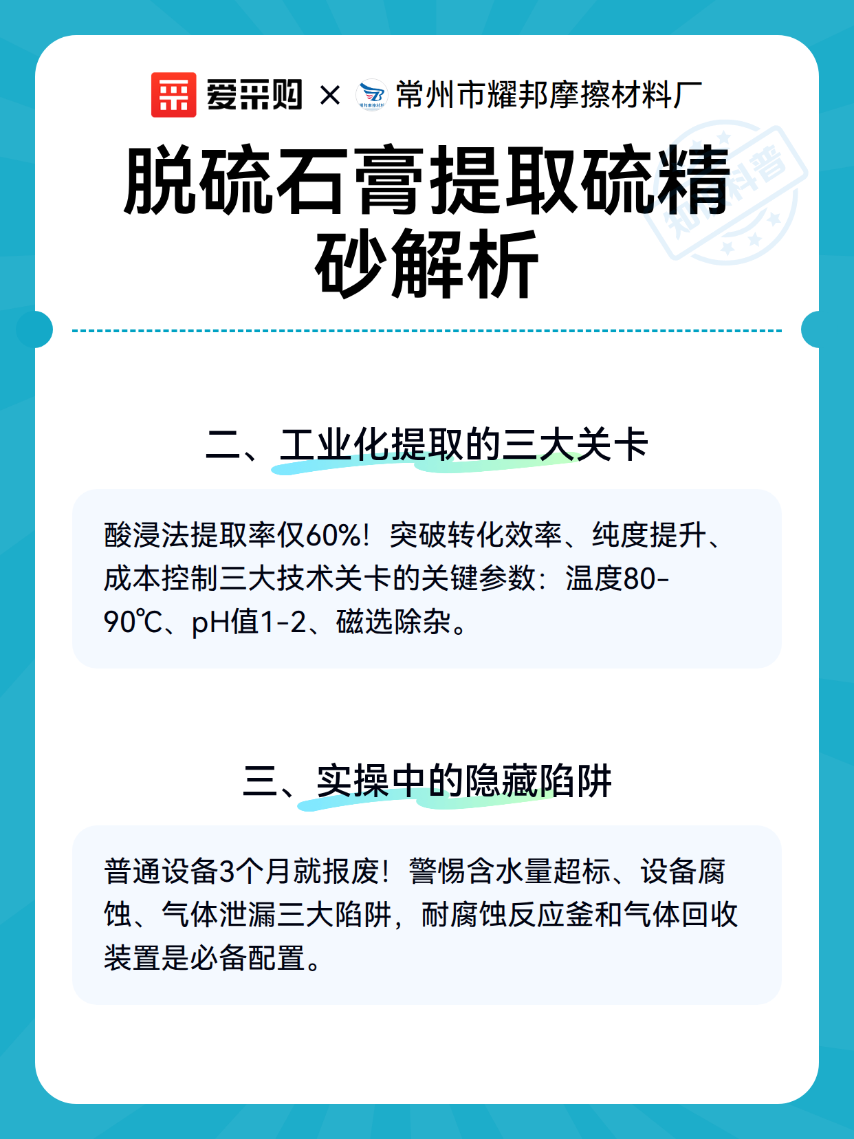 脱硫石膏提取硫精砂解析（图3）