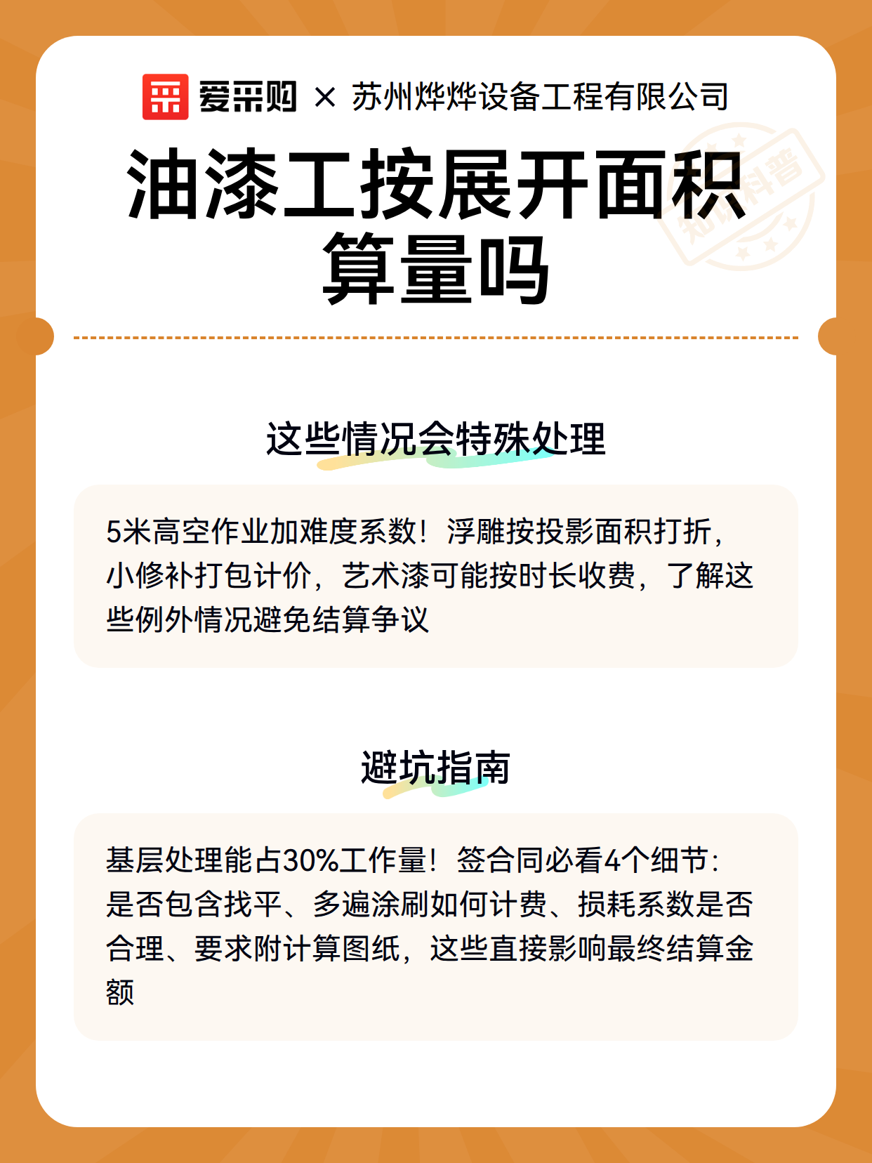 油漆工按展开面积算量吗（图3）