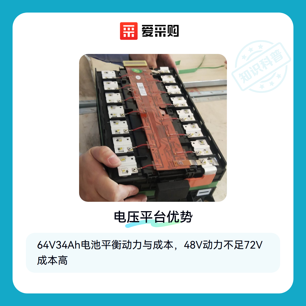 64伏34安电池选购避坑指南：参数相同为何体验差这么多？（图1）