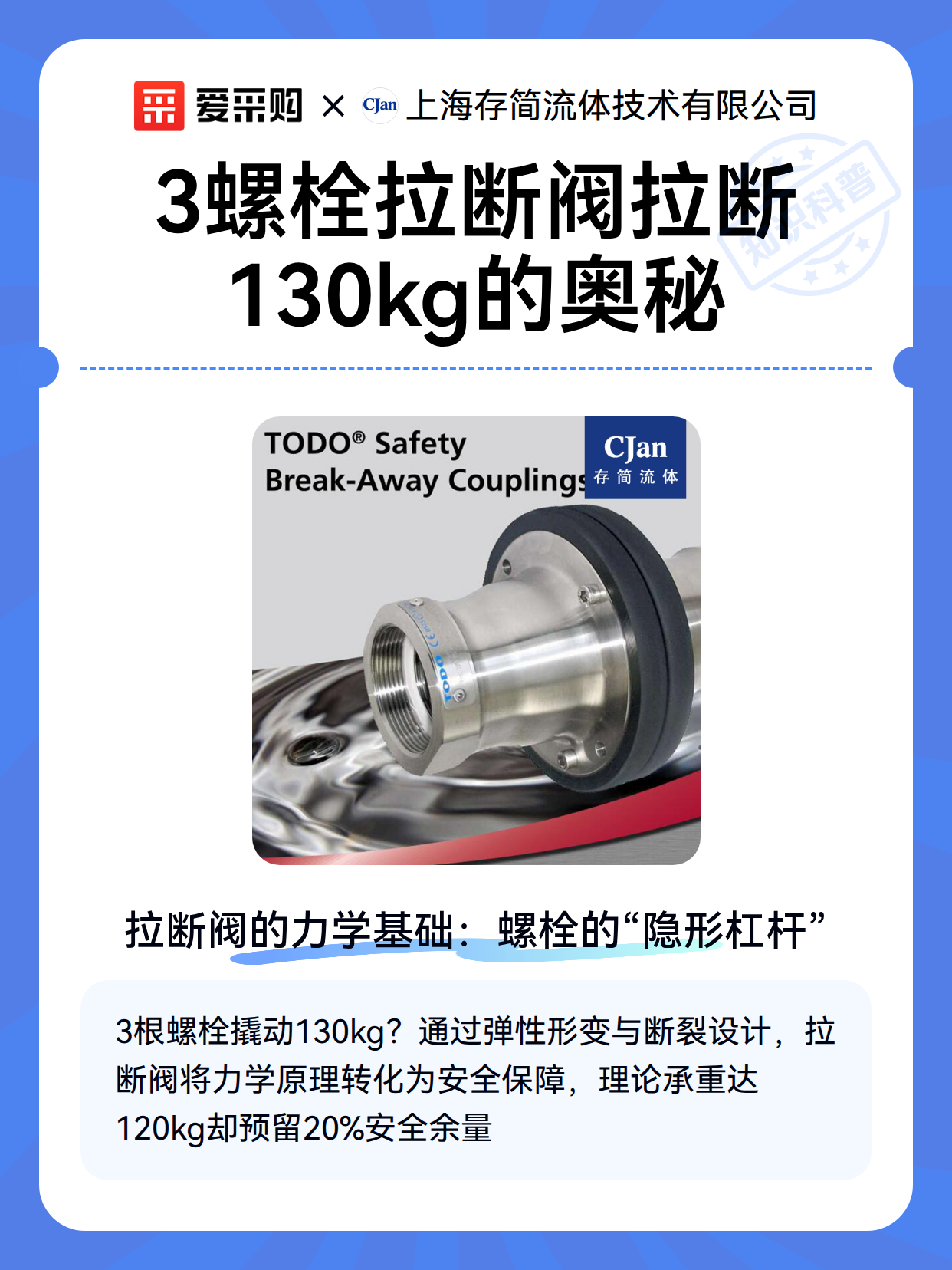 3螺栓拉断阀拉断130kg的奥秘（图2）