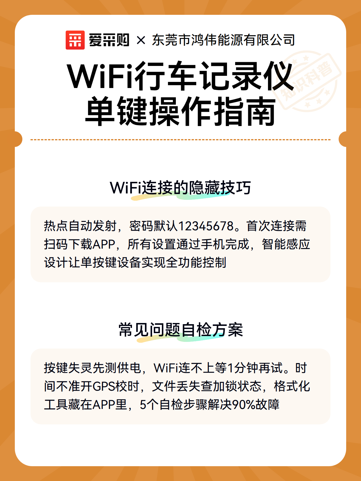 WiFi行车记录仪单键操作指南（图3）