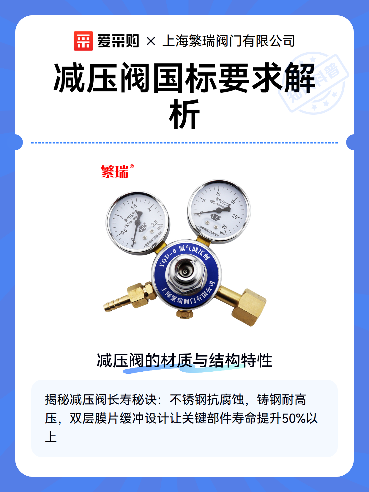 减压阀国标要求解析（图1）