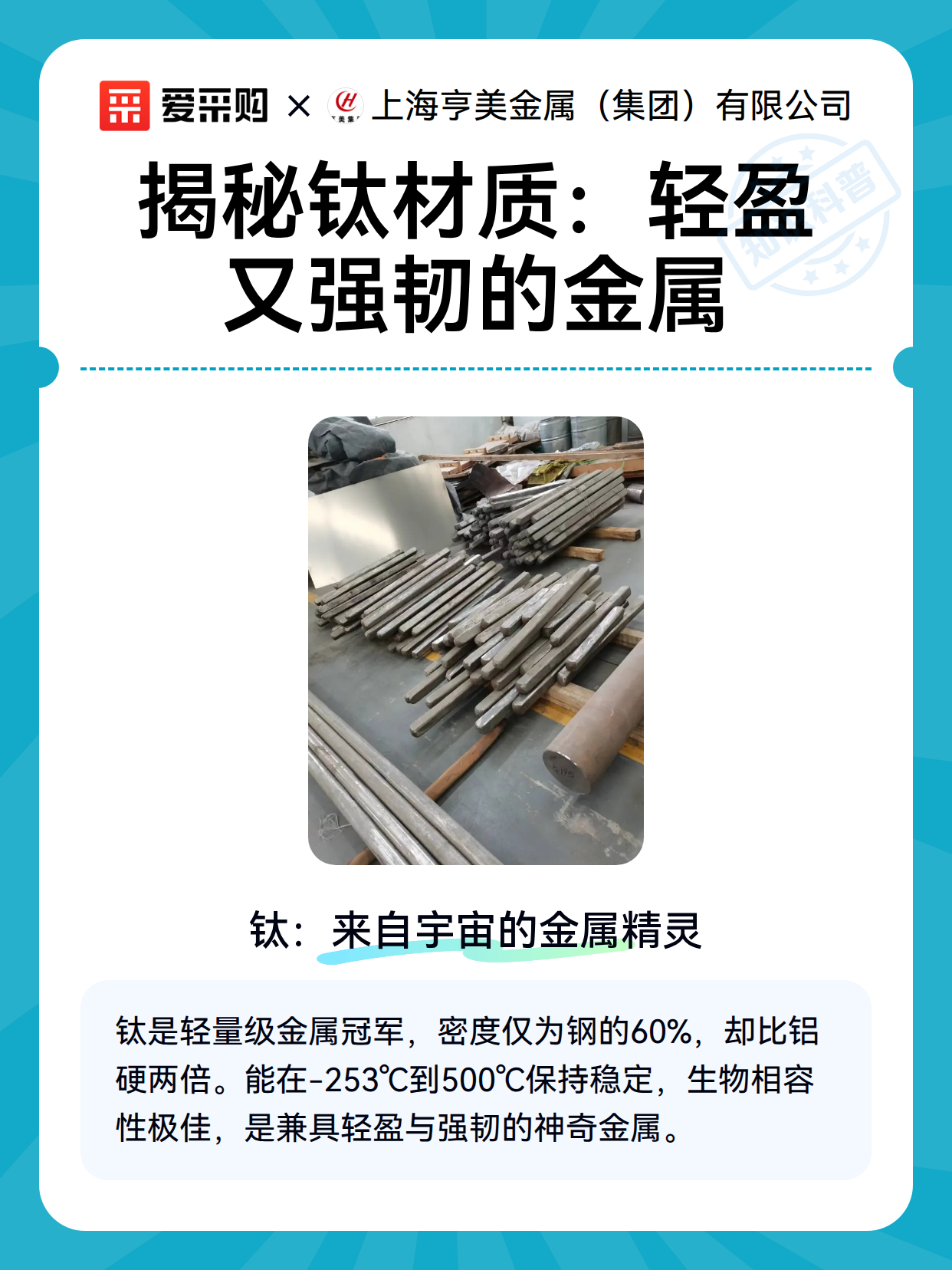 揭秘钛材质：轻盈又强韧的金属（图1）
