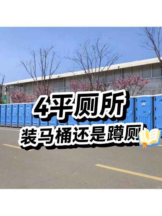 4平厕所装马桶还是蹲厕（图1）