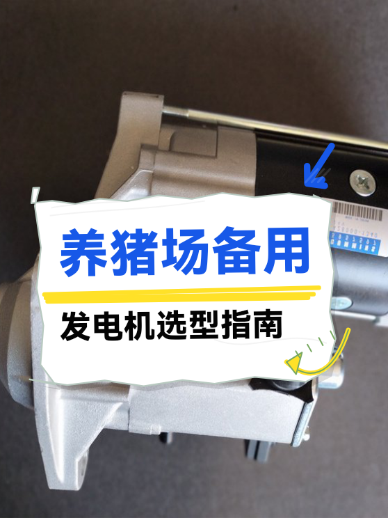养猪场备用发电机选型指南（图1）
