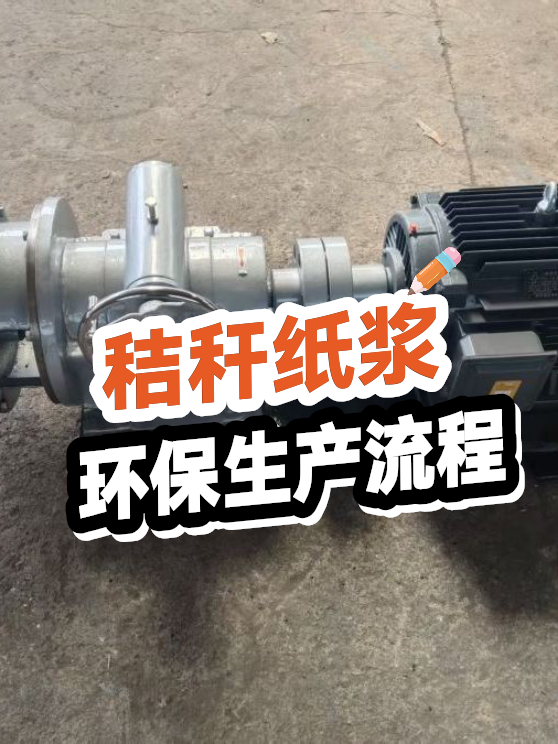 秸秆纸浆环保生产流程（图1）